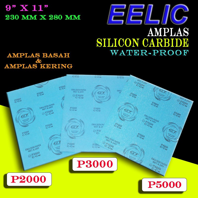 EELIC AMS-CP5000 AMPLAS SILICONE CARBIDE WATERPROOF GRIT P5000