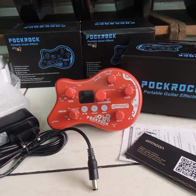 Efek Gitar Multi Termurah Ammoon Pockrock