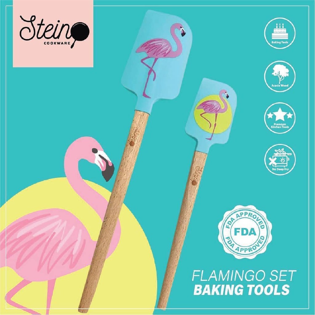 Stein Cookware Spatula Flamingo Set SteinCookWare