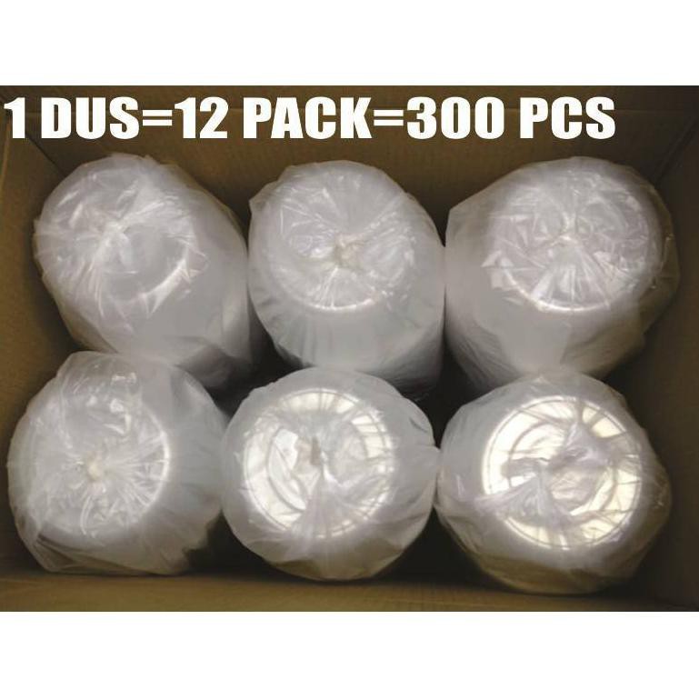 Thinwall 1500ml 25pcs pack bowl mangkok 1500 ml toples plastik bulat sup sop Murah