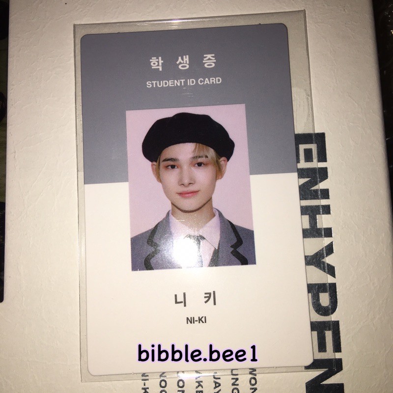 [BOOKED] ID CARD NIKI + DVD SEASON GREETING ENHYPEN