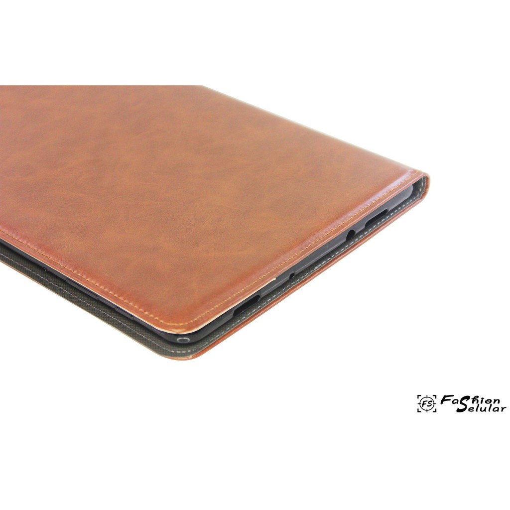 CaseSeller - Lenovo T3 10 Book Cover / Flip Cover / Flip Case Kulit Leather FS Bluemoon