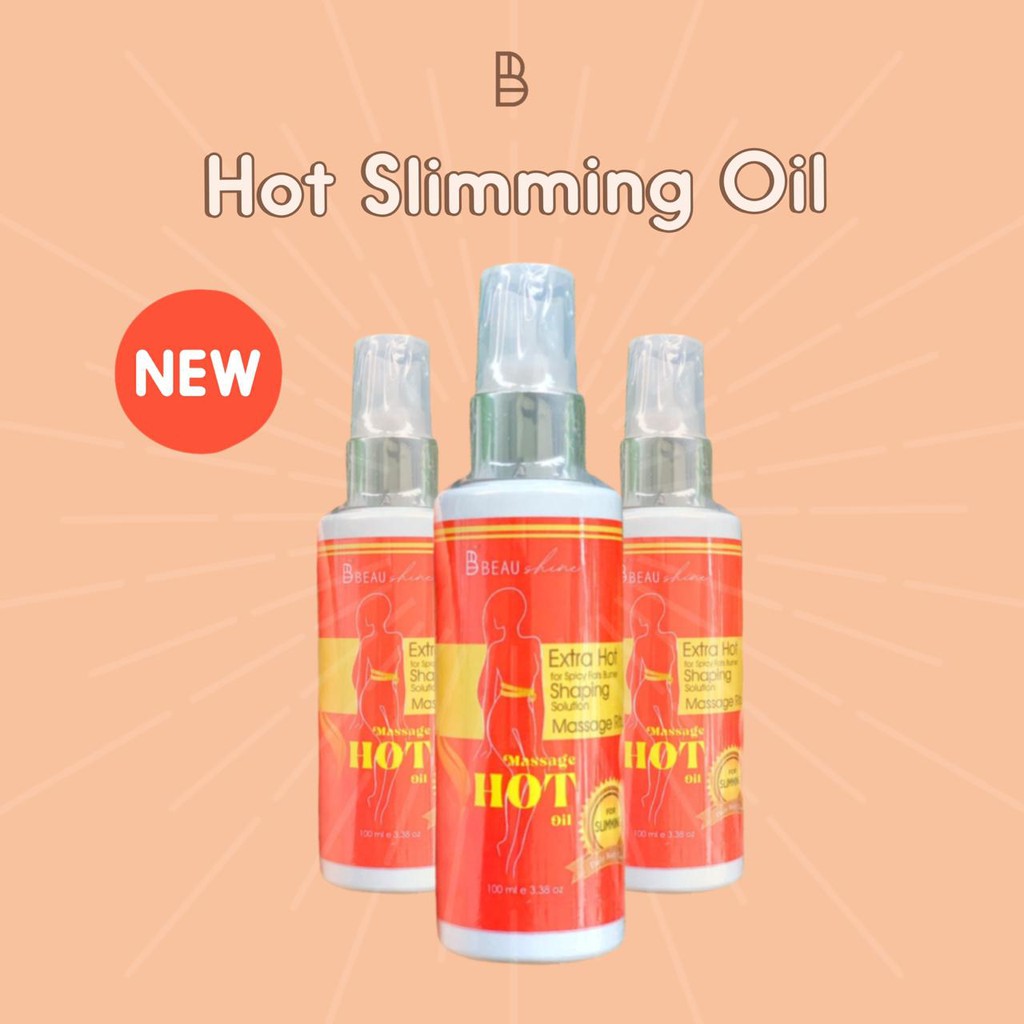 HOT SLIMMING OIL (PELANGSING DIET BUSUI FRIENDLY) BPOM