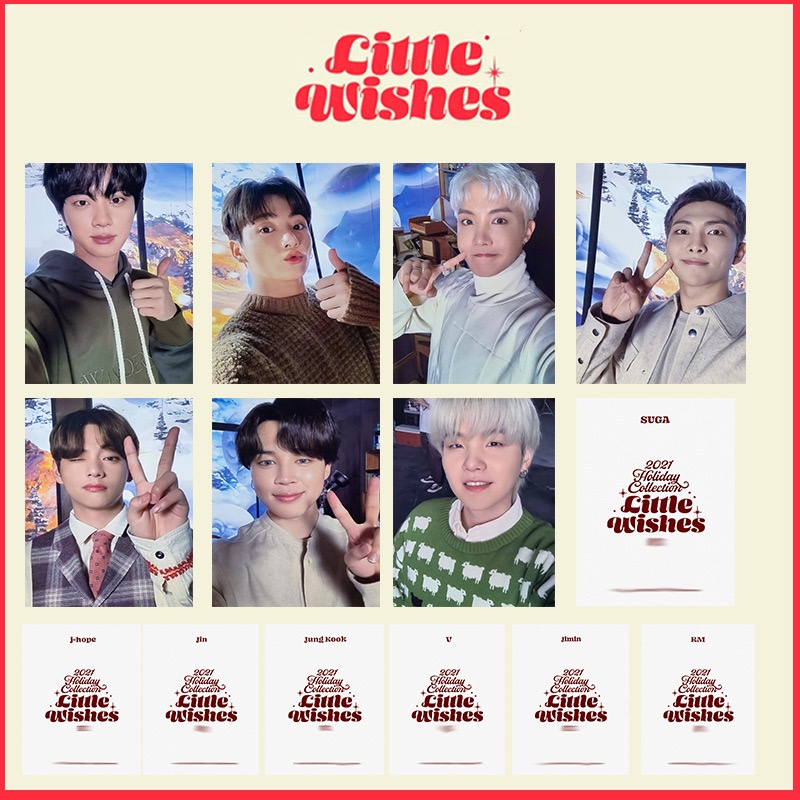 Kartu Foto Lomo KPOP BTS Merch