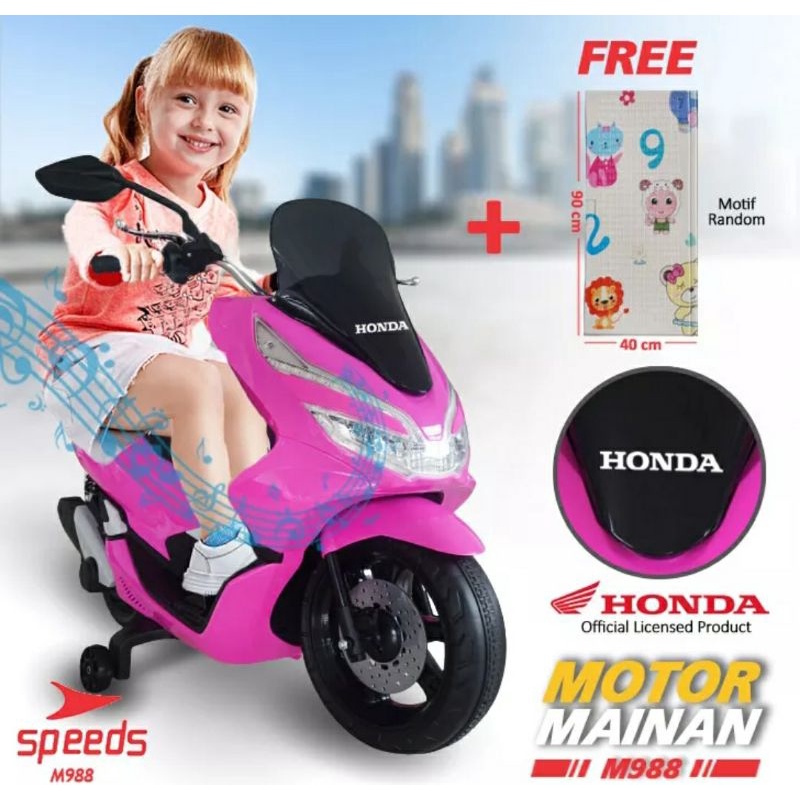 MOTOR AKI SEPEDA AKI HONDA PCX