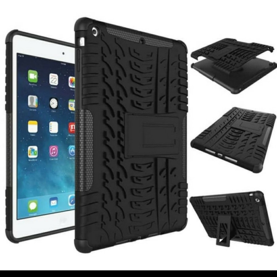 IPAD 8 10.2 / IPAD 7 10.2 / IPAD 6 /IPAD PRO 9.7 ( 2017/ 2018) CASE HARDCASE RUGGED ARMOR STAND CASE