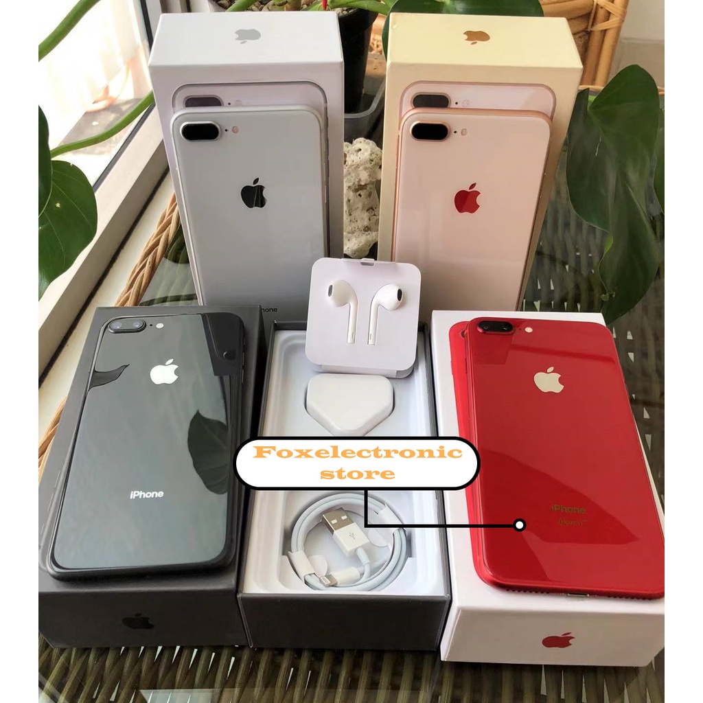iPhone 8Plus  64GB Fullset  All Sim Silent Original Second Mulus100% 3utools All Green (Garansi 1 Tahun)-7
