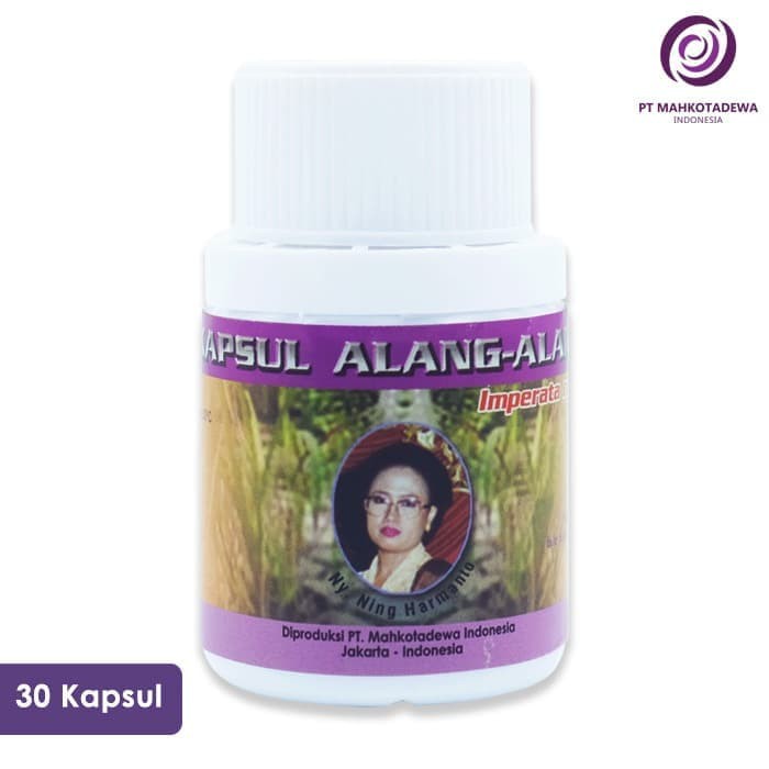 OBAT / JAMU KAPSUL AKAR ALANG -ALANG 30  AMAN&SEHAT