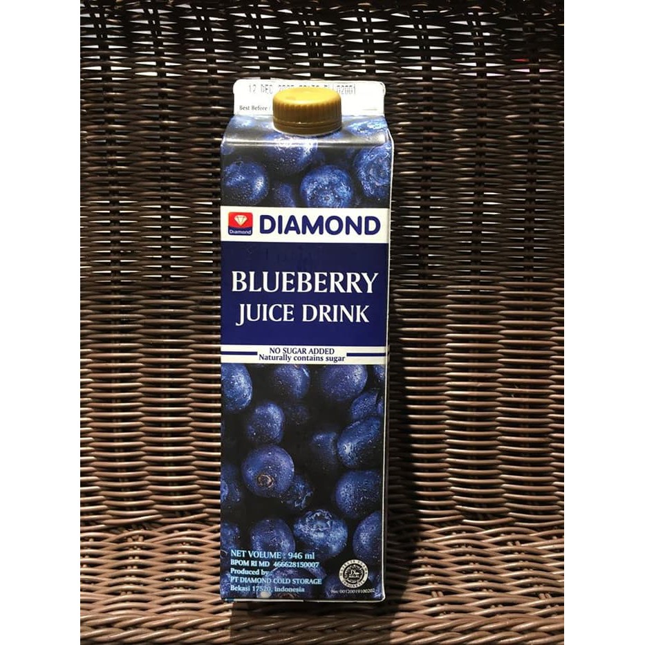 

Diamond minuman sari buah bueberry juice drink 1 lt