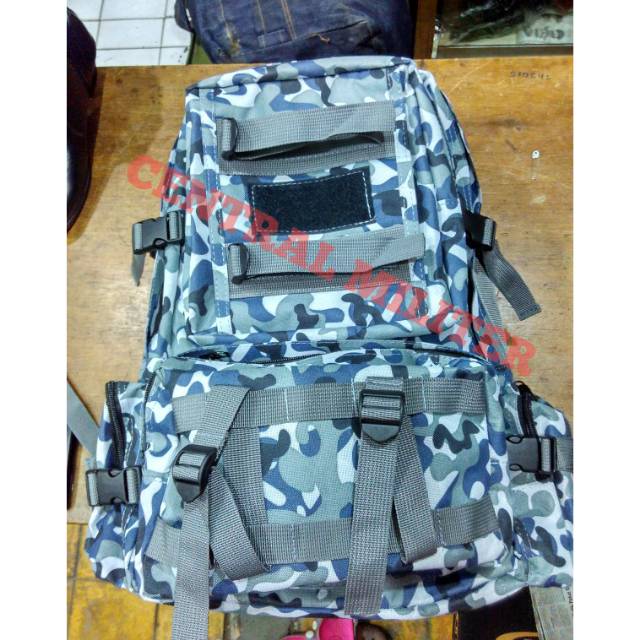 Ransel Digital Biru/ Tas Punggung Loreng/ Ransel Loreng/ Tas Tactical