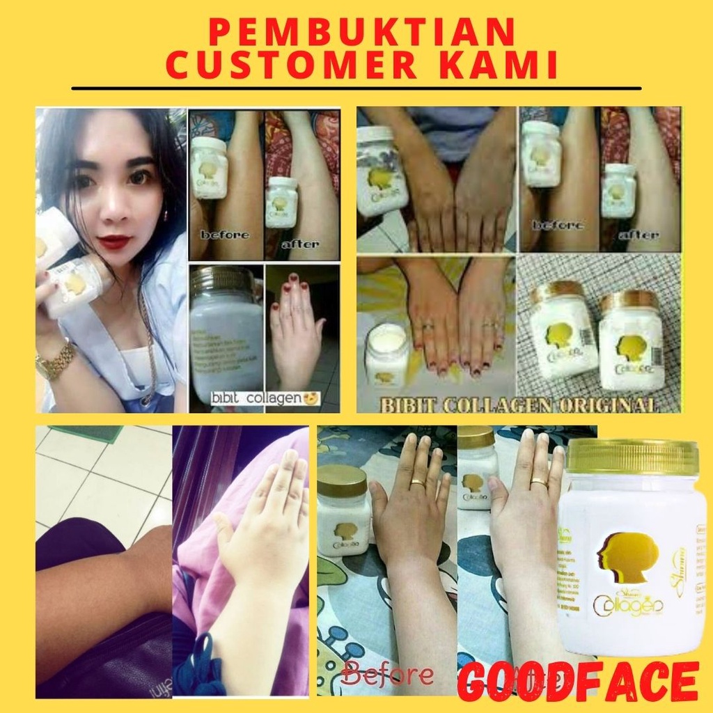 SHINING BIBIT COLLAGEN 150ML BPOM LOTION PEMUTIH BADAN