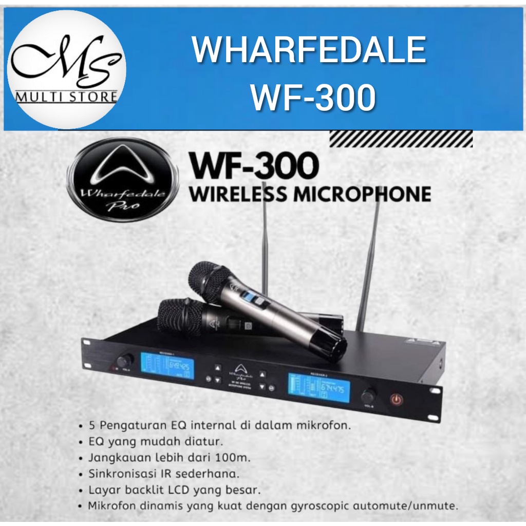 Mic - Microphone - Wireless - Wharfedale WF300 - WF 300 - ORIGINAL