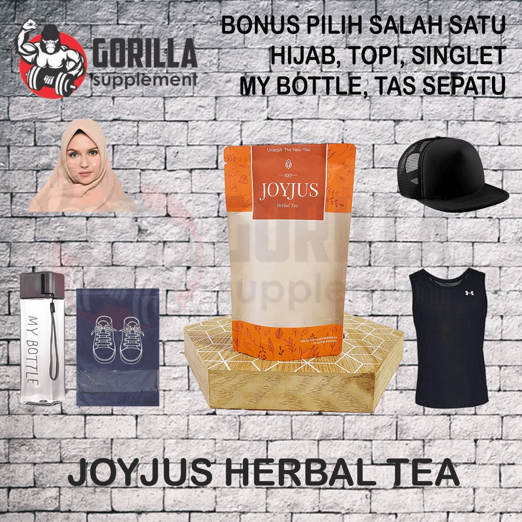 Joyjus Slim Beauty Tea isi 25 BPOM HALAL Joy Jus Teh Minuman Pelangsing Diet Makanan Detox