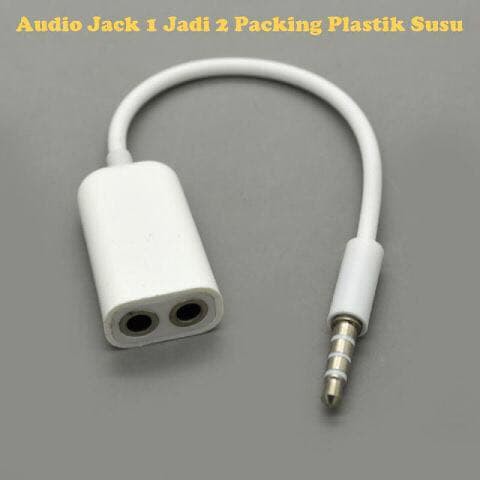 Splitter Cabang Audio Kabel Jack