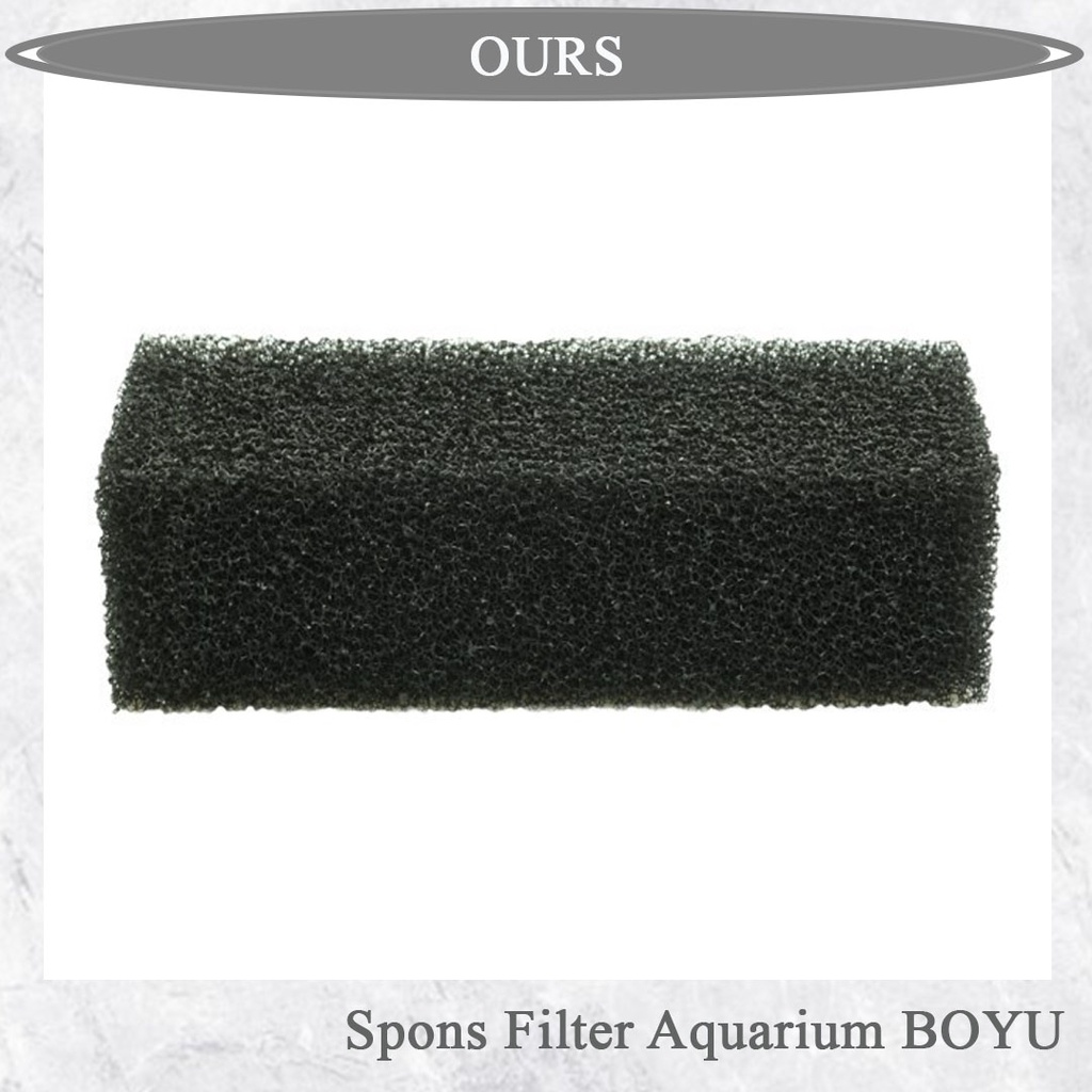 Spons Filter Aquarium Merek Boyu