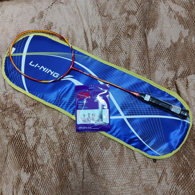 Raket Badminton Lining CL300 red/yellow