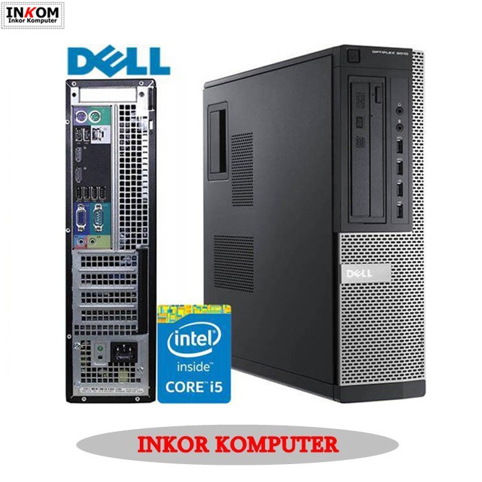 PC Built Up Dell OptiPlex 9010 Desktop Core i5 + Monitor