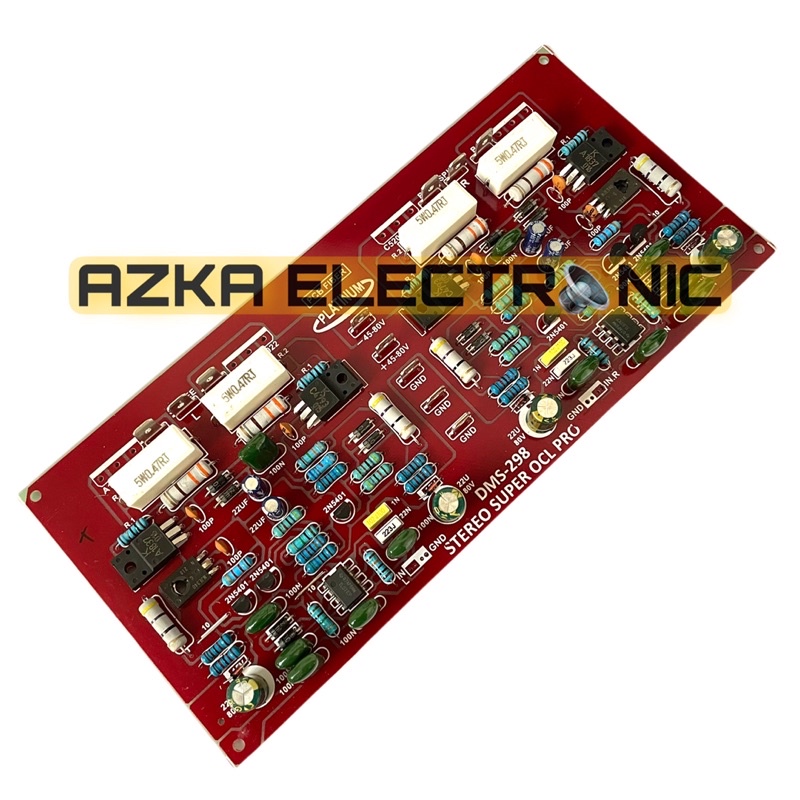 Kit Driver Power Amplifier Super OCL PRO SOCL 506 Stereo DMS 298