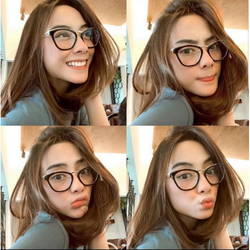 Frame kacamata 5853 kacamata syahrini best seller fashion wanita