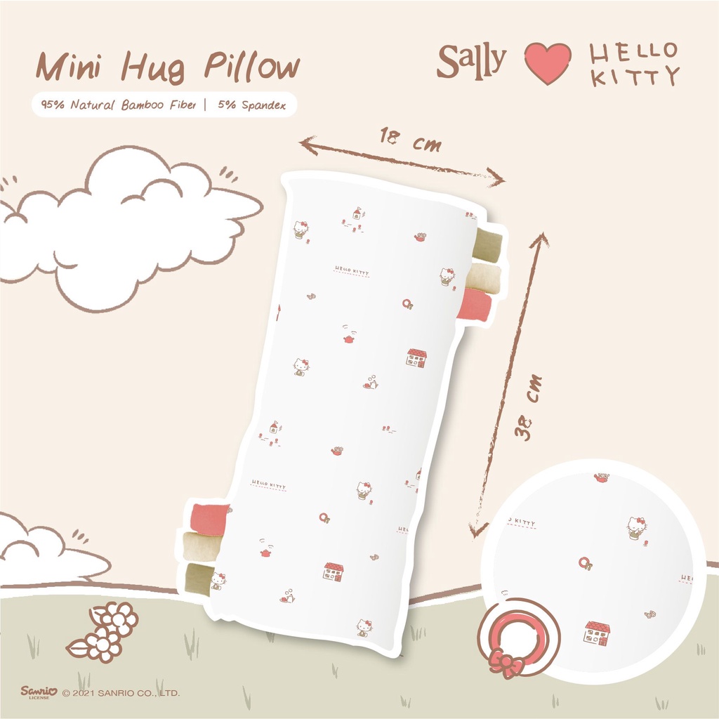 Friends of Sally x Hello Kitty - Mini Hug Pillow