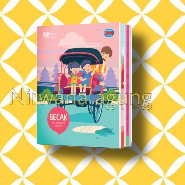 

New BUKU TULIS SIDU ISI 58 LEMBAR 1pack isi 10 buku 100% ORIGINAL 시
