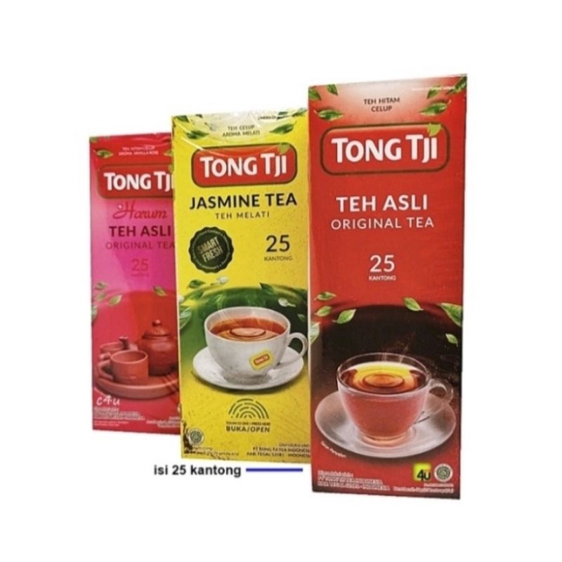 

Tong Tji Teh Celup Isi 25 Kantong