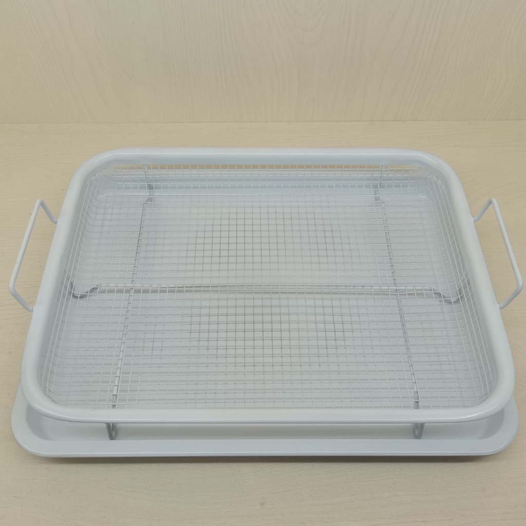 Kingsbakeware Cooper Crisper Tray Fika / Oven Tray / Peniris Minyak / Cooling Rack / Baking Tray