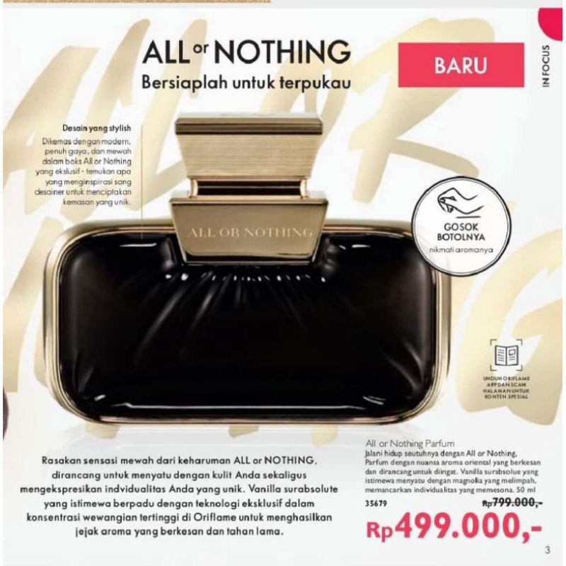 All Or Nothing Parfum // Eclat Mon Parfum Edp