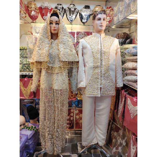 baju penganten koto gadang mewah