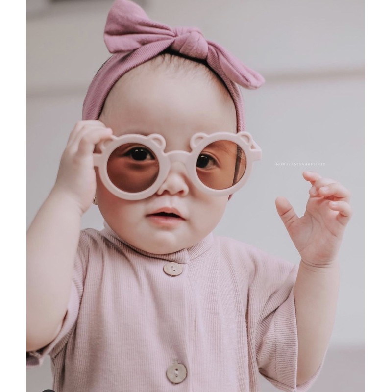 Kacamata Anak Bayi Sunglasses Baby Bayi Kids Cute Anti UV Ootd Fashion Anak Cewek Cowok Laki Import Kacamata Gaya Anak Kacamata  Fashion Anak