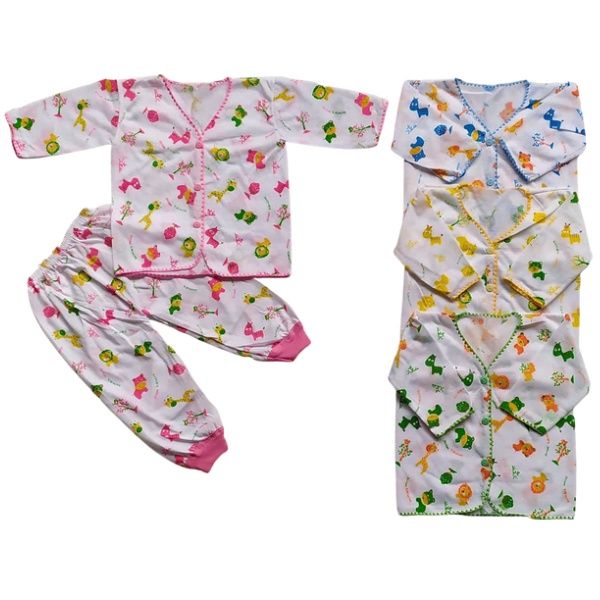 PROMO Setelan baju bayi 0 - 6 bulan / set pakaian bayi / piyama bayi / set pakian tidur bayi / setelan tidur bayi / baju tidur / Baju Bayi Lengan Panjang Dan Celana Panjang / Baju bayi lengan panjang motif / Celana Panjang bayi MOTIF / SETELAN MURAH