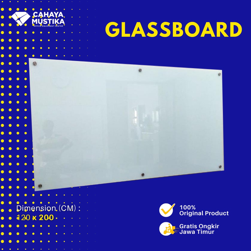 

Harga Glassboard/Glassboard Papan/Glassbard Murah Uk 120x200 - Jual Papan Tulis Kaca Di Malang