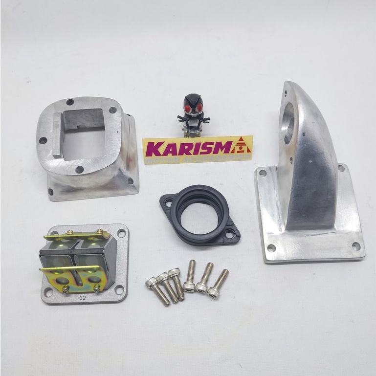 Intake Manifold Manipol Yamaha Fiz R FizR Kodok Membran Depan