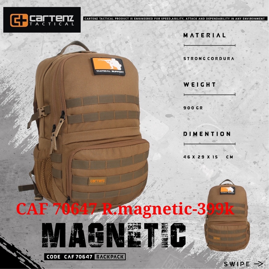 TAS RANSEL CARTENZ TACTICAL MAGNETIC