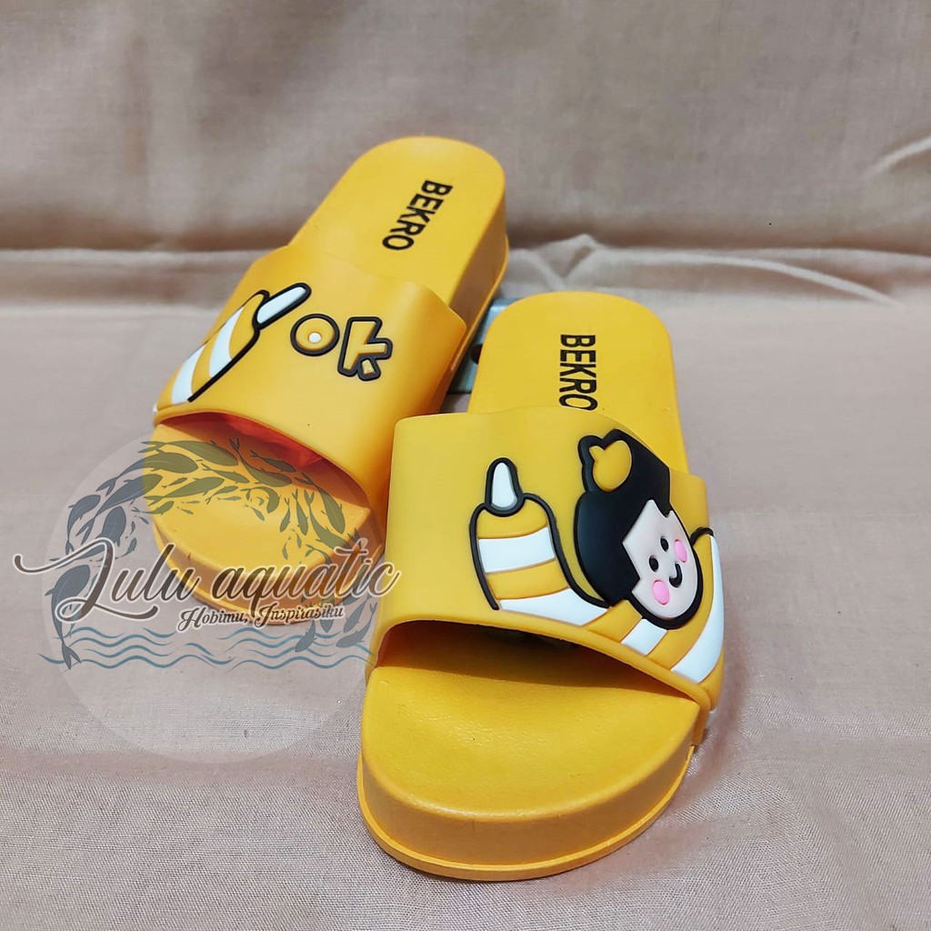 Sandal Selop Anak/ Sandal Jelly/ Sandal Kokop karakter - 1840