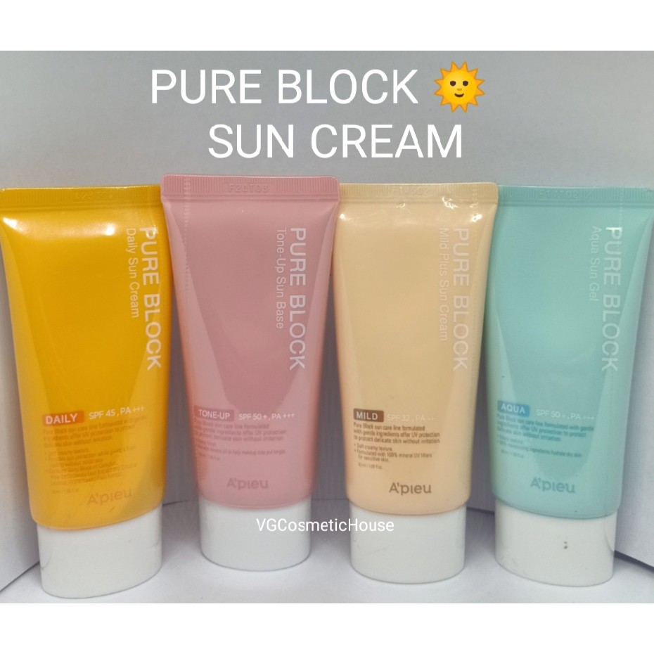 A'pieu Pure Block Sun Cream 50ml