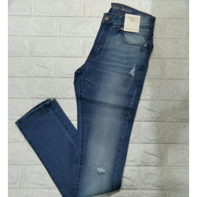 Celana Jeans Calvin Klein Original CK Slim Demin Jeans CK Jeans Original