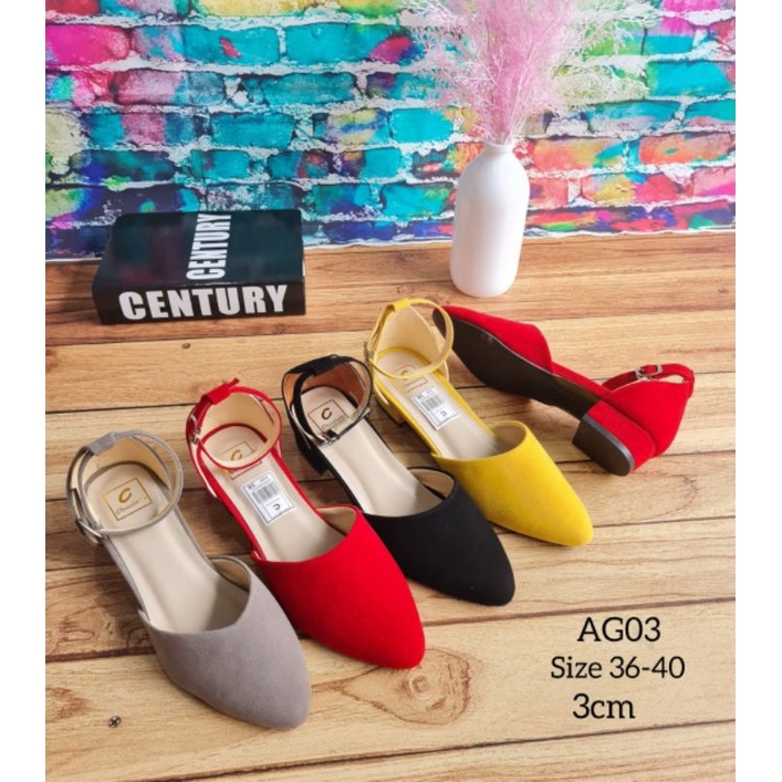 ABBUSHOES AG 03 bapau tali mangkok swede 3cm