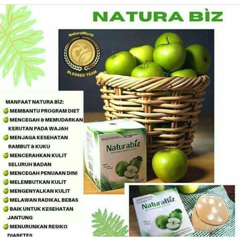 

NATURABIZ (minuman serbuk rasa £Apel)