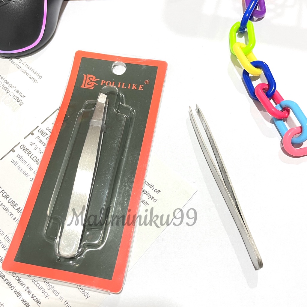 Pinset Alis Eyebrow / Pinset Pencabut Bulu ketiak / Uban Very Good Quality