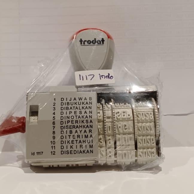 

Stempel / Stempel Trodat 1117 Eng & Ind (Dial-A-Phrase And Date) Original