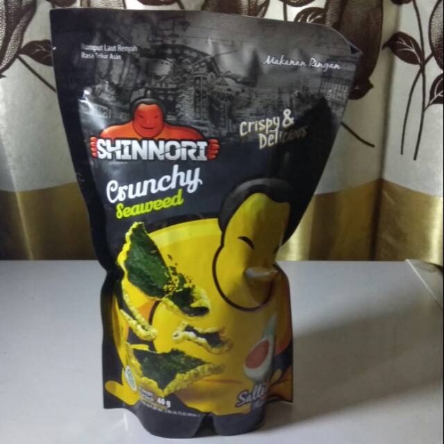 

Shinnori Salted Egg ada lebel MUI