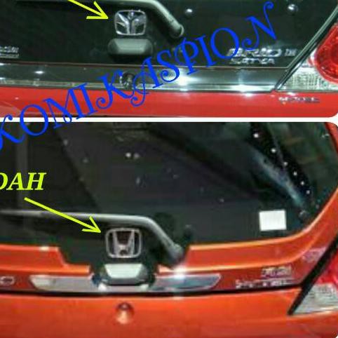 ➢ emblem honda brio - emblem brio - logo honda brio - belakang ♡