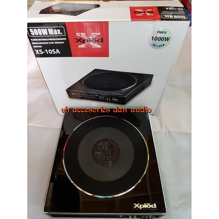 subwoofer kolong aktif xplod XS-10SA