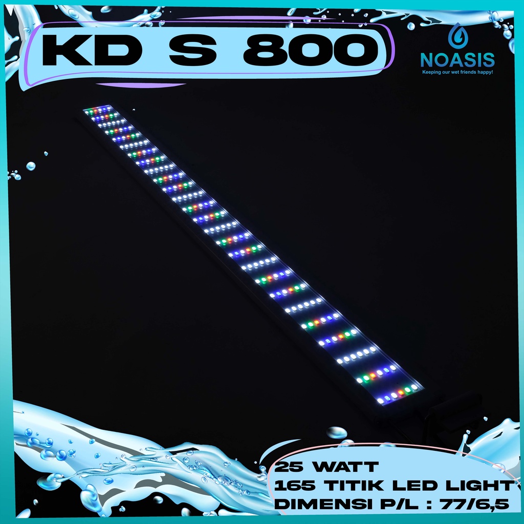 LAMPU KANDILA LED S800 S-800 25W AQUARIUM AQUASCAPE S 800