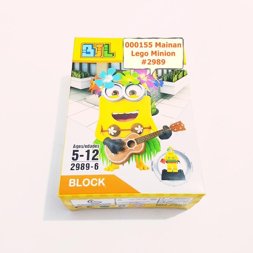 #2989 Mainan Anak Lego Balok Susun Karakter Minion