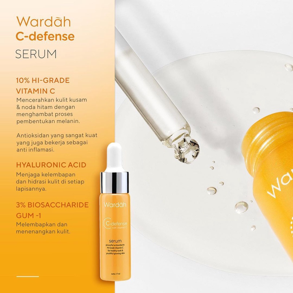 Wardah C Defense Serum Vitamin C 17ml