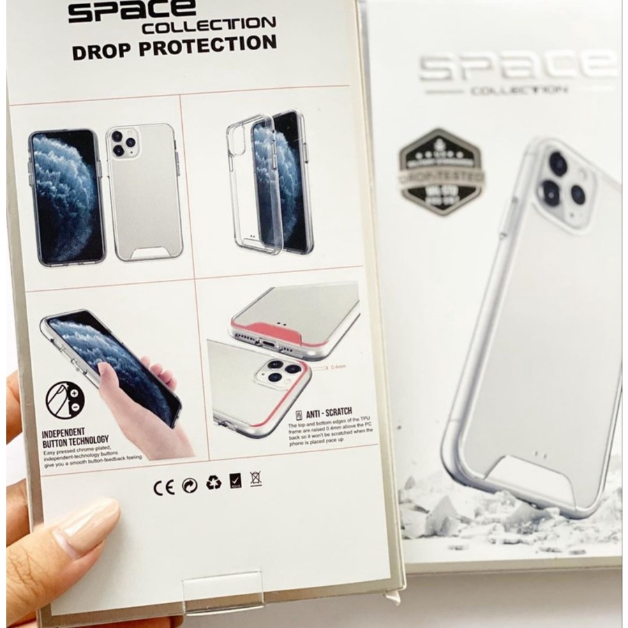 Roxyroxy - Iphone 6 6 Plus 7 7 Plus Xr XS Max X Iphone 11 11 Pro 11 Pro Max Military Space Clear Case High Quality