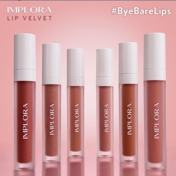 IMPLORA LIP VELVET MATTE LIP CREAM ( NEW )