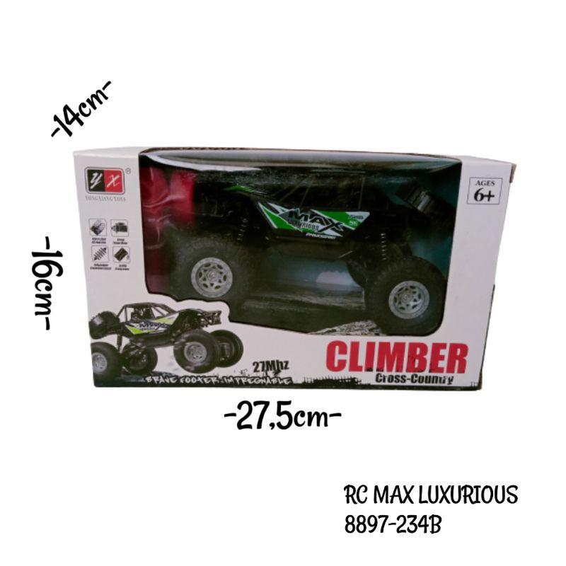 MAINAN MOBIL REMOT CONTROL JEEP OFF ROAD CLIMBER 8897-234B (REMOT TEMBAK)